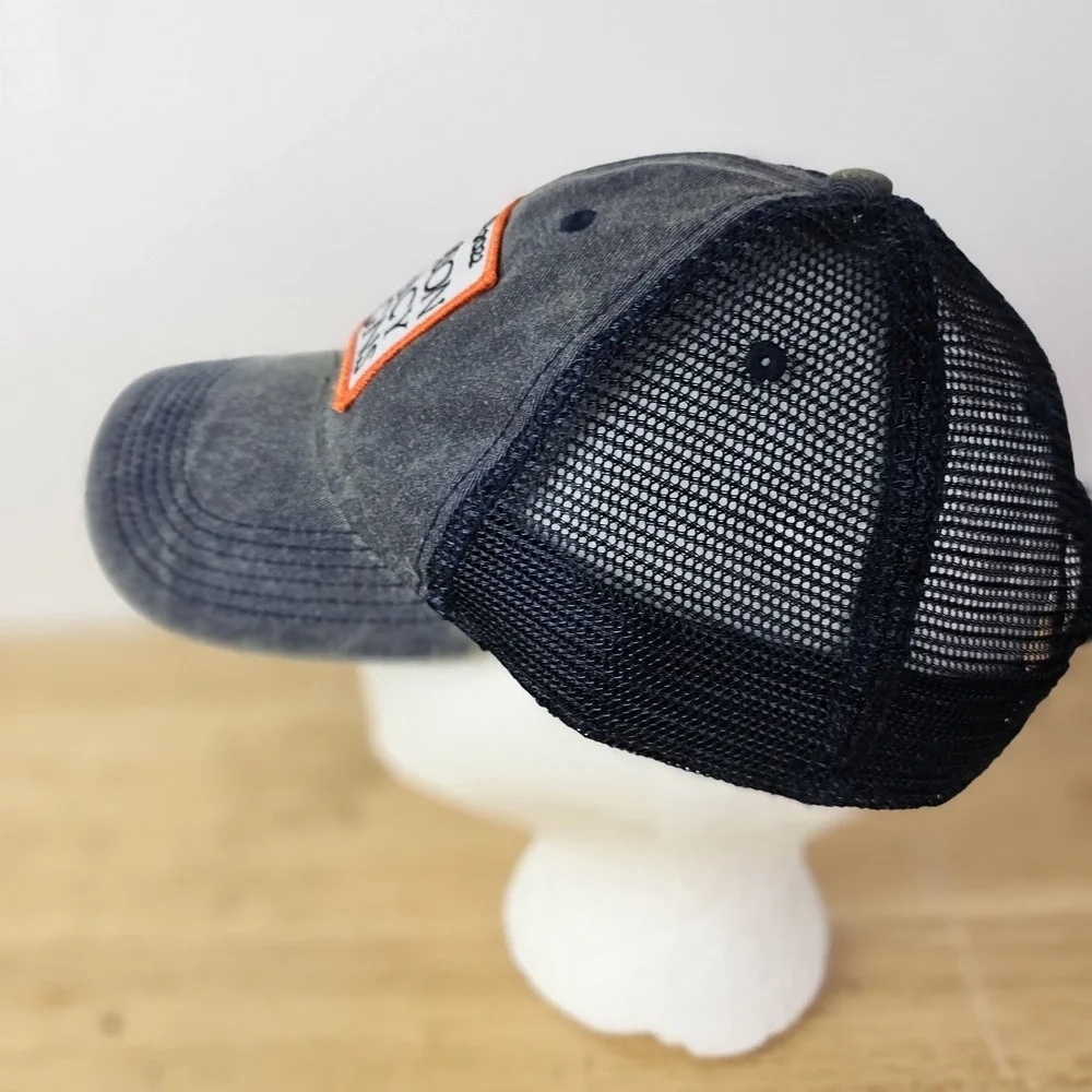 Clemson Legacy Designs Hat Mesh Snapback Adjustable Navy Blue Orange‎